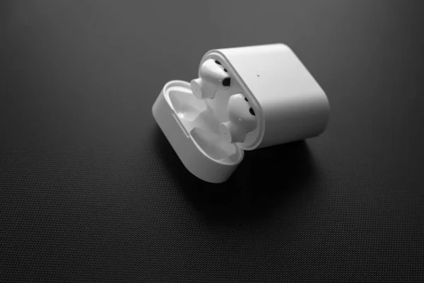 Aerodots Pro Xiaomi Air True Wireless Earphones Airdots Pro Fundo — Fotografia de Stock