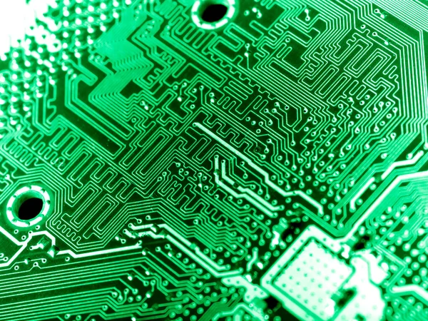 Computer Internal Memory Motherboard Circuit Hardware — Stock Photo, Image