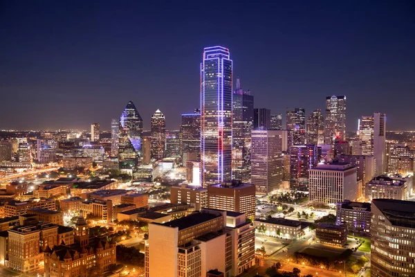 Downtown Schilderachtige Stadsgezicht Van Dallas Texas Verenigde Staten — Stockfoto