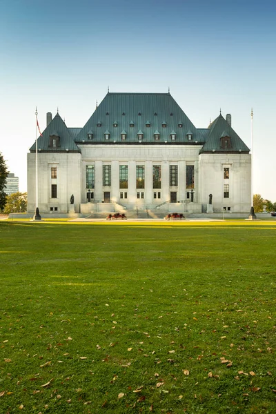 Corte Suprema Canadá Cerca Parliament Hill Ottawa Ontario —  Fotos de Stock