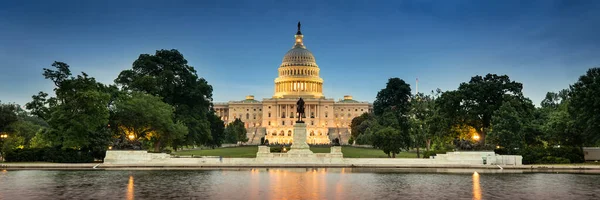 Förenta Staternas Huvudstad Och Senatens Byggnad Washington Usa — Stockfoto