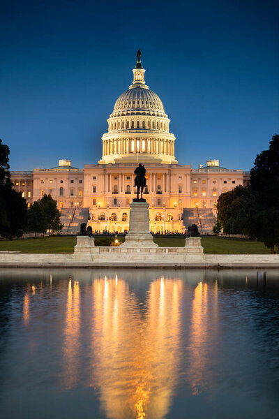 United States Capitol and the Senate Building, Washington DC USA