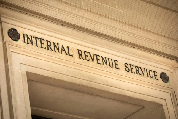 Internal Revenue Service Szövetségi Épület Washington Usa — Stock Fotó