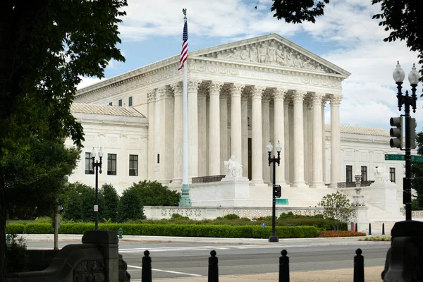 Corte Suprema Justicia Las Américas Corte Suprema Washington Estados Unidos — Foto de Stock