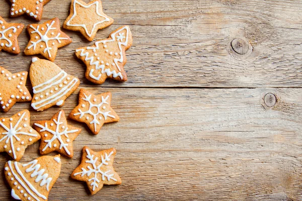 Biscuits au pain d'épice de Noël — Photo