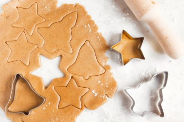 Noel gingerbread hazırlanıyor