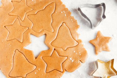 Noel gingerbread hazırlanıyor