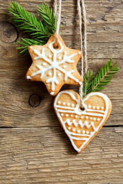 gingerbread Noel kurabiyeleri