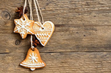 gingerbread Noel kurabiyeleri