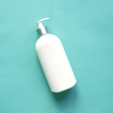 Mavi Üzerine Beyaz Dispenser