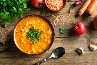 Kırmızı Mercimek Çorbası