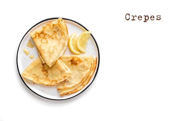 Crêpes isolées — Photo