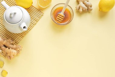 Ballı Ginger Limonlu Çay