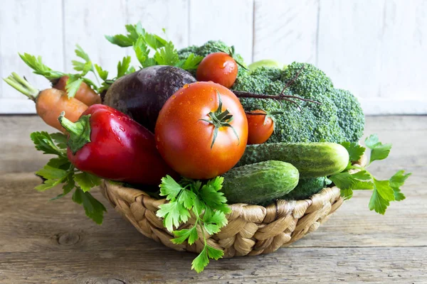 Biologische groenten — Stockfoto