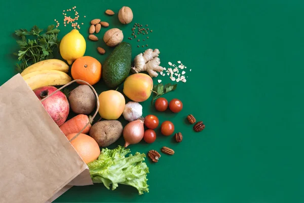Seleção de Alimentos Saudáveis — Fotografia de Stock