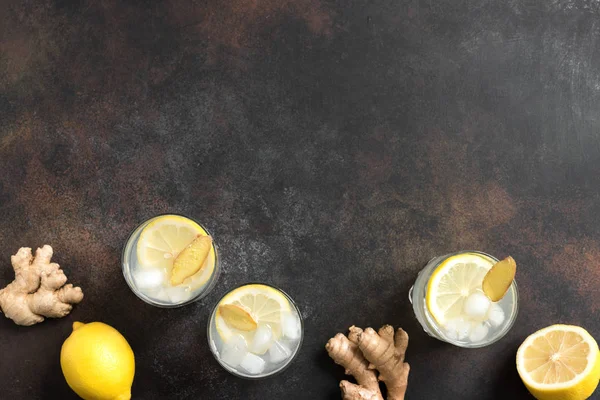 Jengibre con limón — Foto de Stock