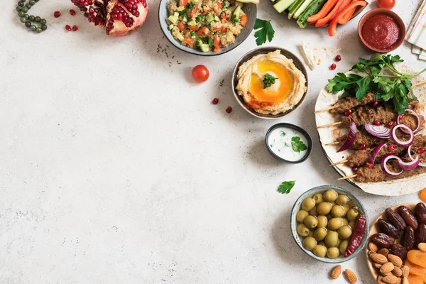 Cena árabe y de Oriente Medio — Foto de Stock