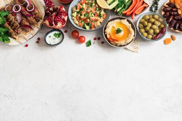 Cena árabe y de Oriente Medio — Foto de Stock