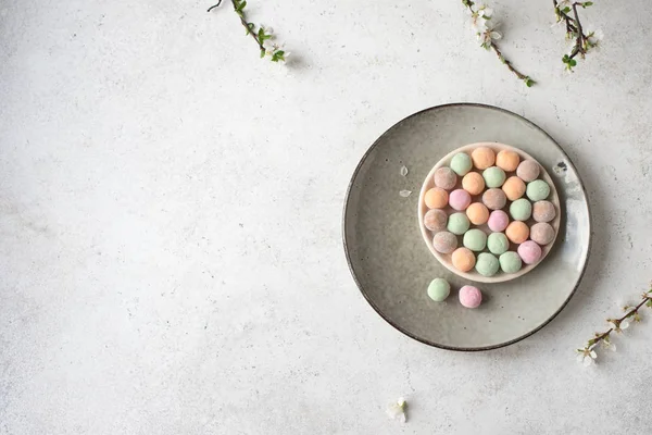 Bolos de arroz Mochi japonês — Fotografia de Stock