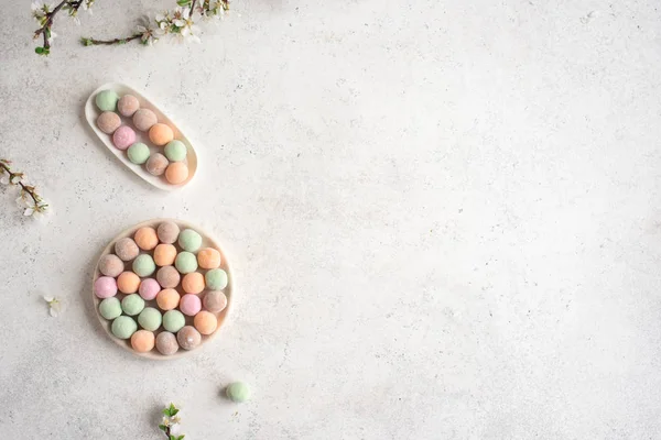 Bolos de arroz Mochi japonês — Fotografia de Stock