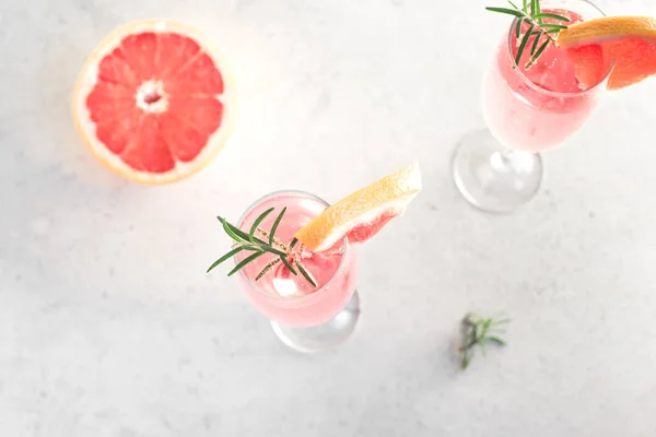 Grapefruit Mimosa Koktejl — Stock fotografie