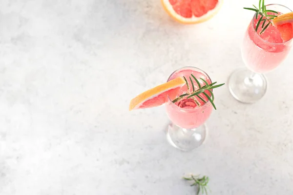 Grapefruit Mimosa Cocktail
