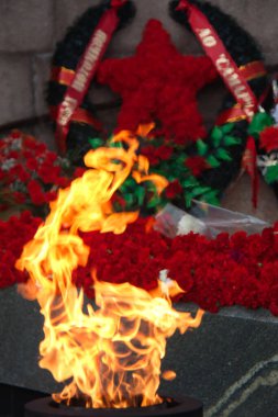 9 Mayıs ya da 23 Şubat kartı konsepti