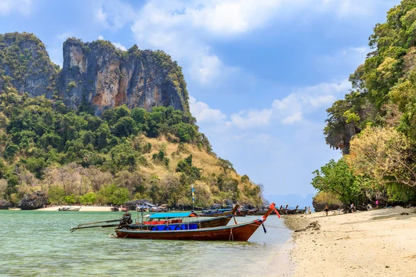 Hermosa Playa Arena Con Agua Cristalina Isla Koh Phak Bia —  Fotos de Stock