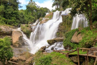 Mae Klang Şelalesi, Doi Inthanon Ulusal Parkı, Chiang Mai, Tayland