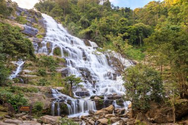 Mae seni şelale, doi Inthanon Milli Parkı, chiang mai, Tayland