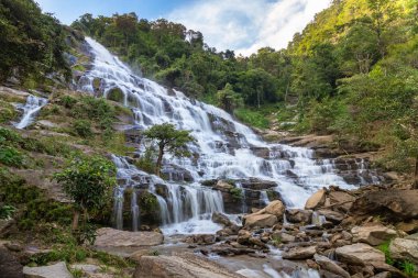 Mae seni şelale, doi Inthanon Milli Parkı, chiang mai, Tayland