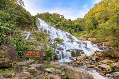 Mae seni şelale, doi Inthanon Milli Parkı, chiang mai, Tayland