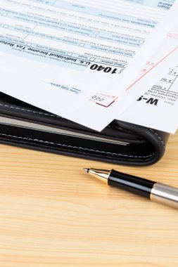 Irs tarafından bireysel gelir vergisi iadesi formu, vergilendirme kavramı, kopya alanı ile