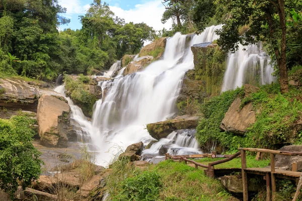 Водопад Mae Klang Национальный Парк Doi Inthanon Чиангмай Таиланд — стоковое фото