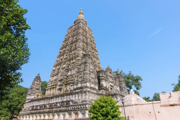 Templo Mahabodhi Bodh Gaya India Sitio Donde Buda Gautam Alcanzó —  Fotos de Stock