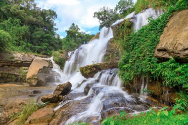Mae Klang Şelalesi, Doi Inthanon Ulusal Parkı, Chiang Mai, Tayland