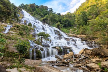 Mae seni şelale, doi Inthanon Milli Parkı, chiang mai, Tayland