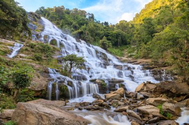 Mae seni şelale, doi Inthanon Milli Parkı, chiang mai, Tayland