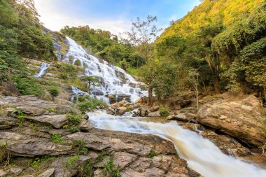 Mae seni şelale, doi Inthanon Milli Parkı, chiang mai, Tayland