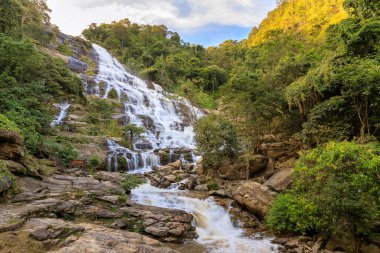Mae seni şelale, doi Inthanon Milli Parkı, chiang mai, Tayland