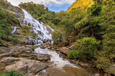 Mae seni şelale, doi Inthanon Milli Parkı, chiang mai, Tayland