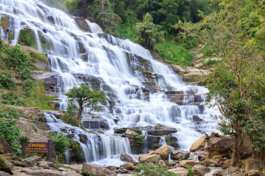 Mae seni şelale, doi Inthanon Milli Parkı, chiang mai, Tayland