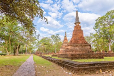 Wat Phra Kamphaeng 'deki tapınak Phet Tarih Parkı, Unesco Dünya Mirası