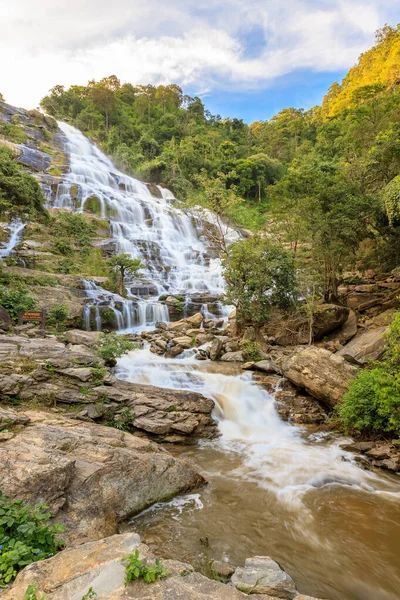 Mae Waterfall Doi Inthanon National Park Chiang Mai Thailand — Stock Photo, Image