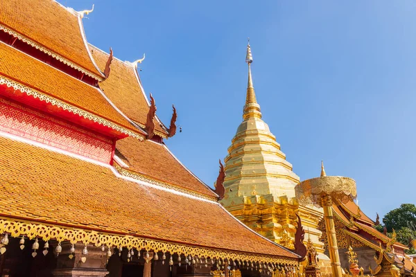 Wat Phra Doi Suthep Famous Temple Chiang Mai North Thailand — Stock Photo, Image