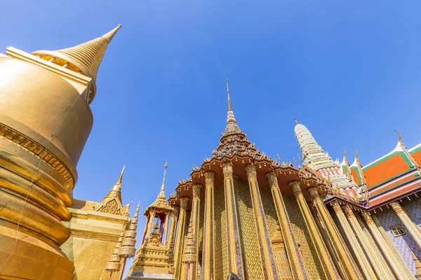 Wat Phra Kaew Templo Del Buda Esmeralda Gran Palacio Bangkok — Foto de Stock