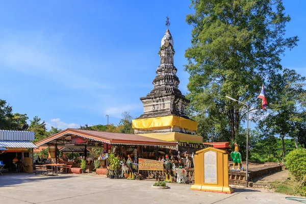 Tak Tajlandia Grudnia 2018 Chedi Yutthahatthi Lub Król Ram Khamhaeng — Zdjęcie stockowe