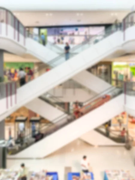 Abstrato Desfocado Shopping Center Loja Departamento Interior Para Fundo — Fotografia de Stock