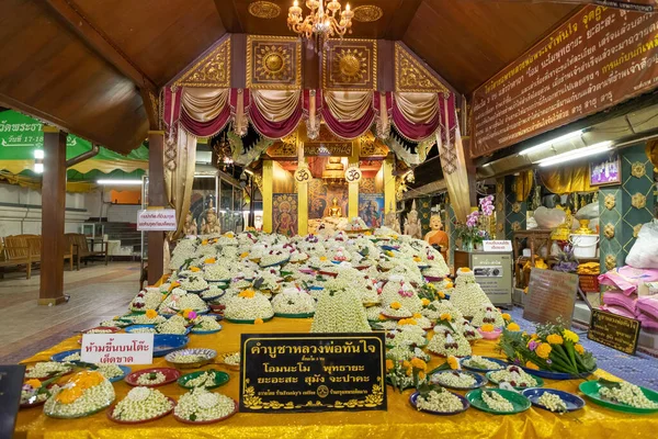 Chiang Mai Tailândia Dezembro 2018 Famosa Estátua Dourada Buda Wat — Fotografia de Stock
