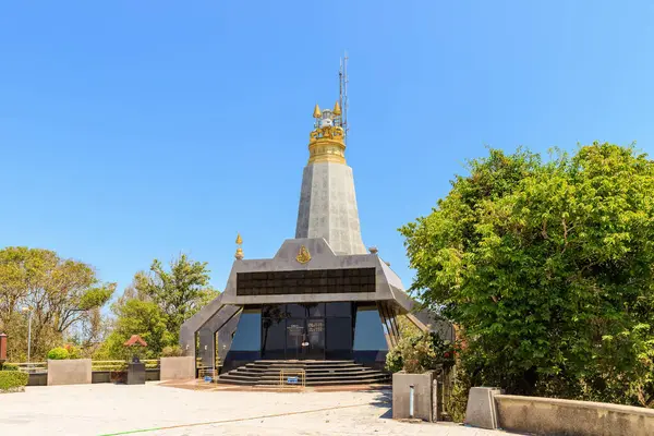 Phuket Thailand February 2019 Kanchanapisek Golden Jubilee Lighthouse Laem Promthep — Stock Photo, Image